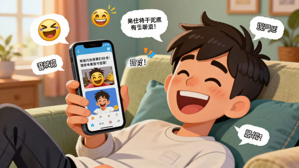 һ������������ɳ���������ֻ����Ĵ�Ц���ֻ���Ļ��ʾ��Ц�ں��Ķ��ӺͶ�̬ͼ���棬��ΧƯ���Ÿ��ֱ�������������ݣ�������ܰ��������ͨ�廭���ɫ�����޻��ã�ϸ�ڷḻ�������������ɾ��޶���Ԫ��