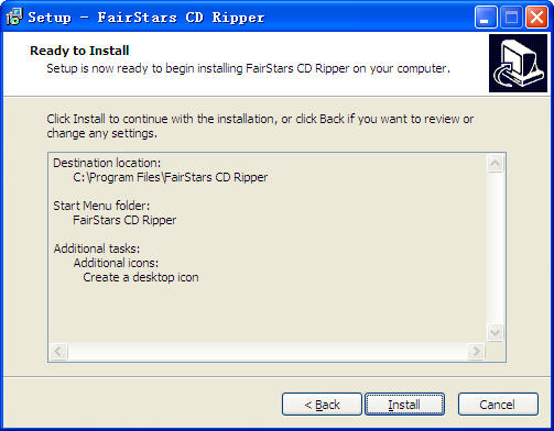 FairStars CD RipperCD��Ƶץȡ���߽�ͼ