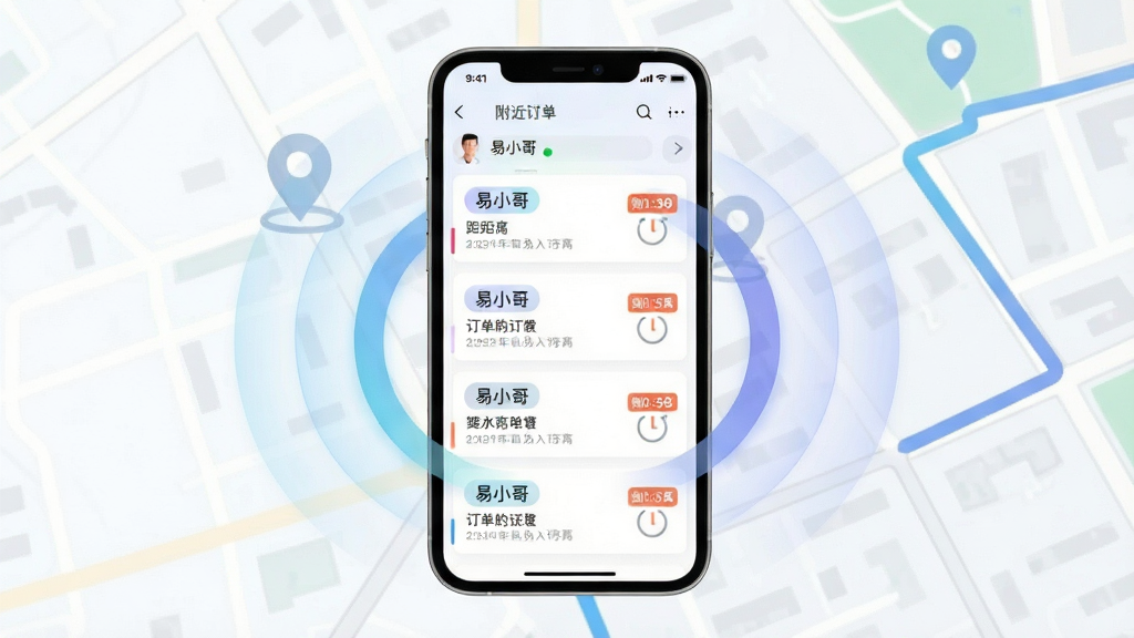 ��������Ϊһ���ֻ�����Ļչʾ��С�總�������ۺ��б����棬�б�����о����ǩ�뵹��ʱͼ�ꡣ�ֻ���Χ���ư�͸���Ķ�λ�������ͼ·������������Ϊ���й�ͼ�����Ϊ��ƽ���Ƽ��磬ϸ�ڰ������ƽ��䡢·�������������б����������ɱ档�����������ɾ����޶���Ԫ�ء�