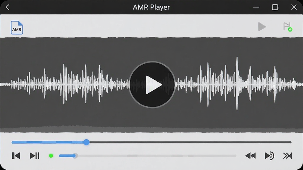 ����ΪAMR Player�������Ž�����д������Ϊ���벥�Ű�ť����������Ű�ͻ����Ƶ���Σ����Ϊ��Լ�ִ���ϸ�ڰ���AMR�ļ�ͼ���벥��״ָ̬ʾ�����ʸ��壬�ɾ����޶���Ԫ�ء�