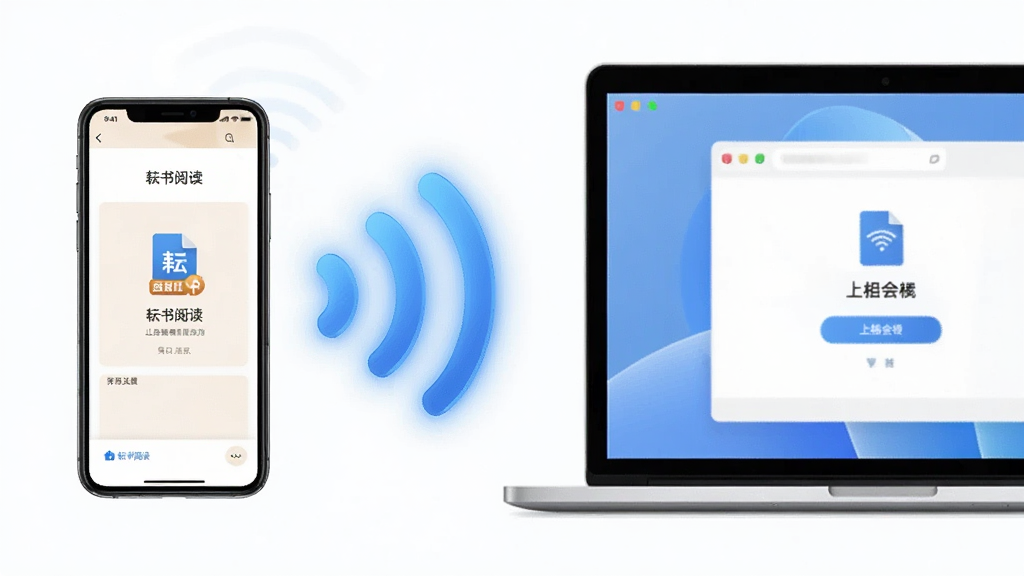 һ��չʾ�ֻ������ͨ��WiFi�����ļ������ʾ��ͼ�����������һ���ֻ����Ҳ�һ̨�ʼǱ����ԣ��м��������źŲ������ӣ��ֻ���Ļ��ʾ�����Ķ��ĵ�����棬������Ļ��ʾ�ļ��ϴ�ҳ�棬�������ҶԳƣ����Ƽ������ಢ�棬ϸ�����źŲ���������Ч�������ʸ��壬����ɾ����޶���Ԫ��