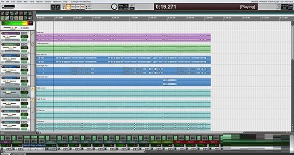 Reaper数字音频工作站截图