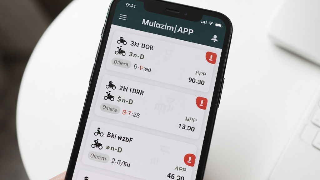һ��չʾMulazim����APP�������ͽ�����ֻ���ͼ������Ϊ�ֻ���Ļ��д����Ļ����ʾ����������Ƭ�ͺ�ɫ���ѽǱ꣬������Mulazim�������ֱ�ʶ������Ϊ��ɫ���棬�����ˬ��ϸ�����������ʸɾ����޶���Ԫ��