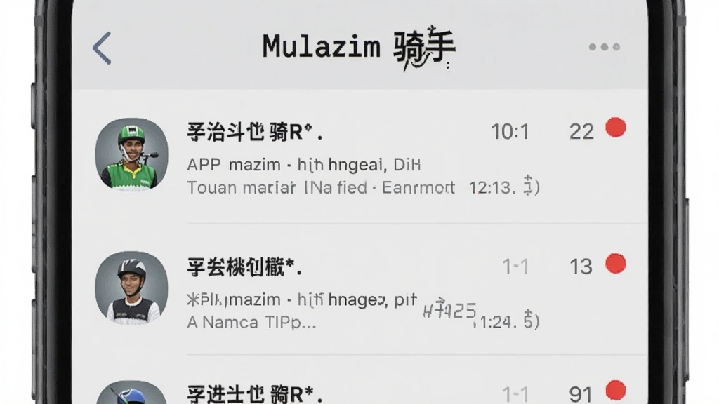 һ��չʾMulazim����APP��Ϣ֪ͨ����ҳ����ֻ���ͼ������Ϊ�ֻ���Ļ����ͼ����Ļ����ʾ������Ϣ�б��ͺ�����ѣ�������Mulazim�������֣�����Ϊǳ��ɫ���棬�����ˬ��ϸ�����������ʸɾ����޶���Ԫ��