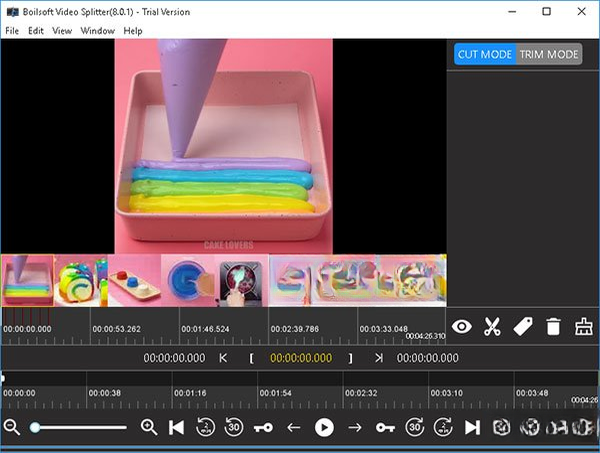 Boilsoft Video Splitter视频无损分割工具截图