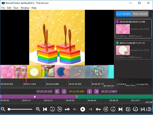 Boilsoft Video Splitter视频无损分割工具截图