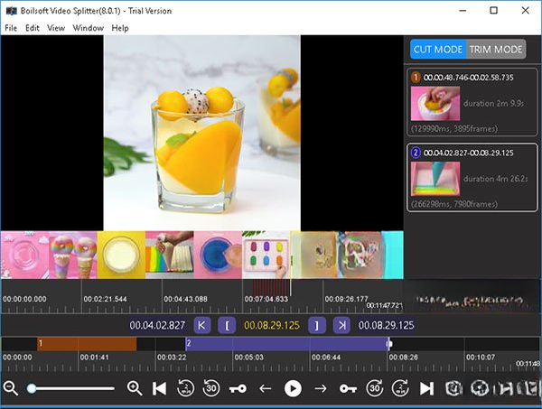 Boilsoft Video Splitter视频无损分割工具截图