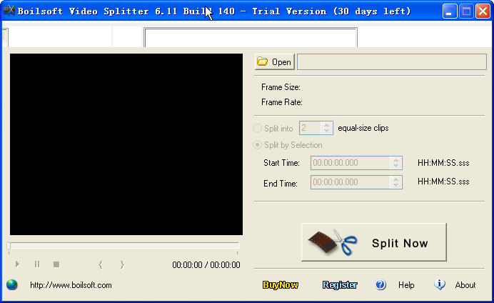 Boilsoft Video Splitter视频无损分割工具截图