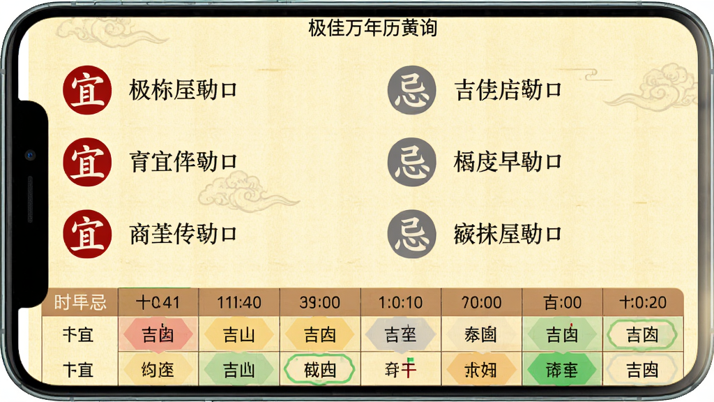 ���������������˼ɲ�ѯ���棬�ֻ���Ļ��ʾ�����˼��б������Ϊ��ɫ����ͼ������������֣��Ҳ�Ϊ��ɫ����ͼ������������֣��·�չʾʮ��ʱ�����ױ��񣬱���Ϊ����ɫ��ֽ�ʸУ����Ϊ��ͳ��ʽ����Ӧ�ý��棬ϸ�ڰ����˼����֡�ʱ����ע��������ɫ���֣����ʸ���ɾ��޶���Ԫ��