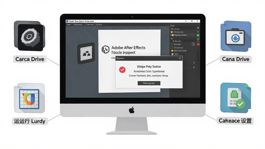 һ��չʾ Adobe After Effects ��װ�����������Ų��ʾ��ͼ�������е�����Ļ��ʾ������װ�����������ʾ���ڣ��Ա����Կ����������п⡢�������õ�ͼ�꣬���Ϊ��ƽ���Ƽ��磬����������ϸ�ڷḻ�����ʸ��壬�ɾ����޶���Ԫ��
