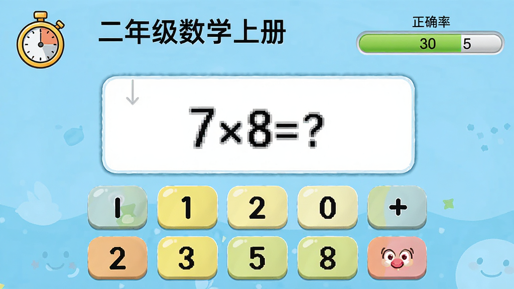 ���꼶��ѧ�ϲ������ϰ���棬���������ּ����������Ŀ