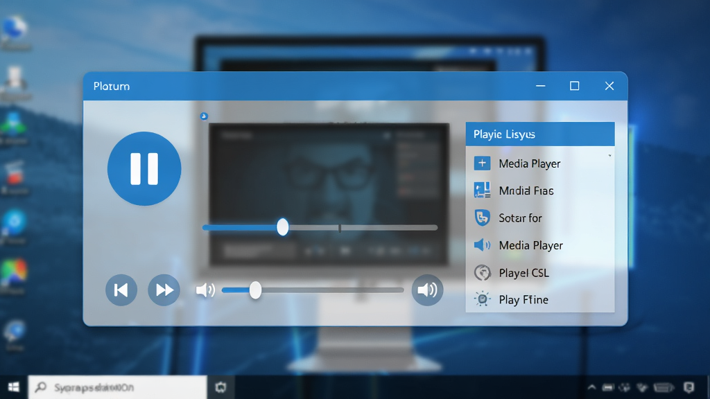 Windows Media Player ��������������ȫòԤ��ͼ������Ϊһ�����ִ���ý�岥�ſ����������������֮�ϣ����ְ���������ͣ��ť�������������������벥���б������Ű��������򣬷����ñ�ƽ���Ƽ�����ƣ�ϸ�ڰ�����͸��ë����Ч���������Ӱ�����ʸ���ɾ��޶���Ԫ��
