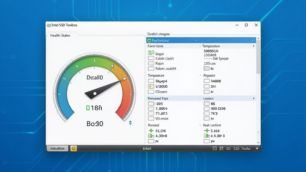 Intel SSD Toolbox ����������ȫòչʾ����������Ϊ�������ڣ������ʾӲ�̽���״̬�Ǳ��̣��Ҳ��г��̼��汾���¶ȡ�ʣ��������������壬����Ϊ�ɾ��ĿƼ������䣬�����רҵ��ϸ�����������ʸ��壬�޶���Ԫ��