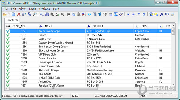 DBF Viewer 2000 ���İ����