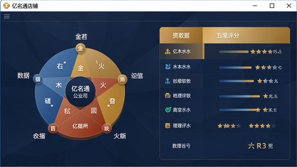 ����ͨ���̹�˾ȡ������������չʾ���з���ͼ���������������������ڣ���������ʾ��ľˮ�������зֲ�Բ�������������Ǽ�����ɫΪů��ɫ������ɫ���䣬����Ϊ��ͼ�ұ������רҵ����ϸ�ڰ�����������Сͼ�ꡢ���ֱ�ע�������������ɾ����޶���Ԫ��
