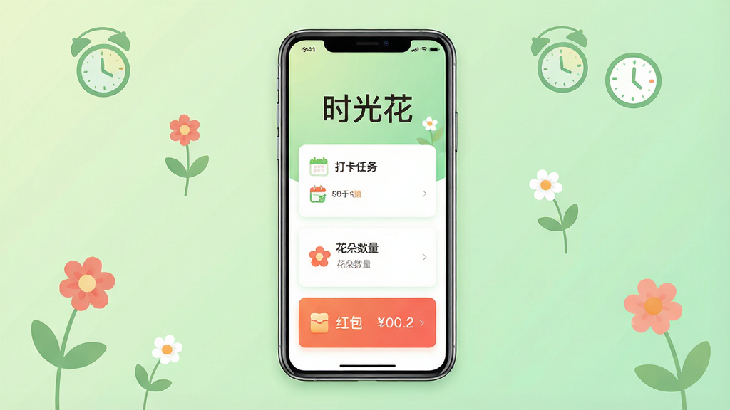 һ�ż��������ֻ�Ӧ�ý���չʾͼ������������һ�������ֻ�����Ļ����ʾ�š�ʱ�⻨��Ӧ�õ���ҳ��ҳ�涥������Ŀ�ġ�ʱ�⻨�����ֱ�ʶ���·������Ŵ����񡢻��������ͺ�����ȿ�Ƭģ�飬��������͵�ǳ��ɫ���䣬��׺�ż���С����ʱ��ͼ�꣬������������Ȼ�������������ɾ����࣬�޶���Ԫ��