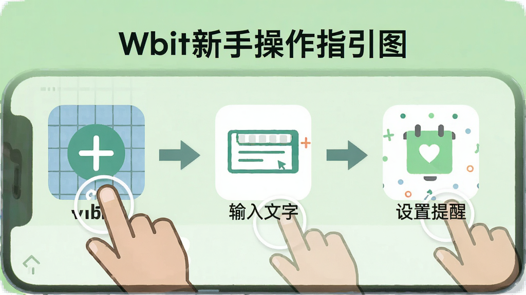 Wbit���ֲ���ָ��ͼ������չʾ�ֻ���Ļ����������������������ͼ�꣺��һ������Ӻţ��ڶ����������֣��������������ѡ�����Ϊ��������ͼ������Ϊǳ��ɫ�����Ϊ��ƽ���̷̳磬ϸ����ͻ����ָ����������ͷ���������ʸ��壬�ɾ��޶���Ԫ�أ�ͼƬ�����ְ�����Wbit����