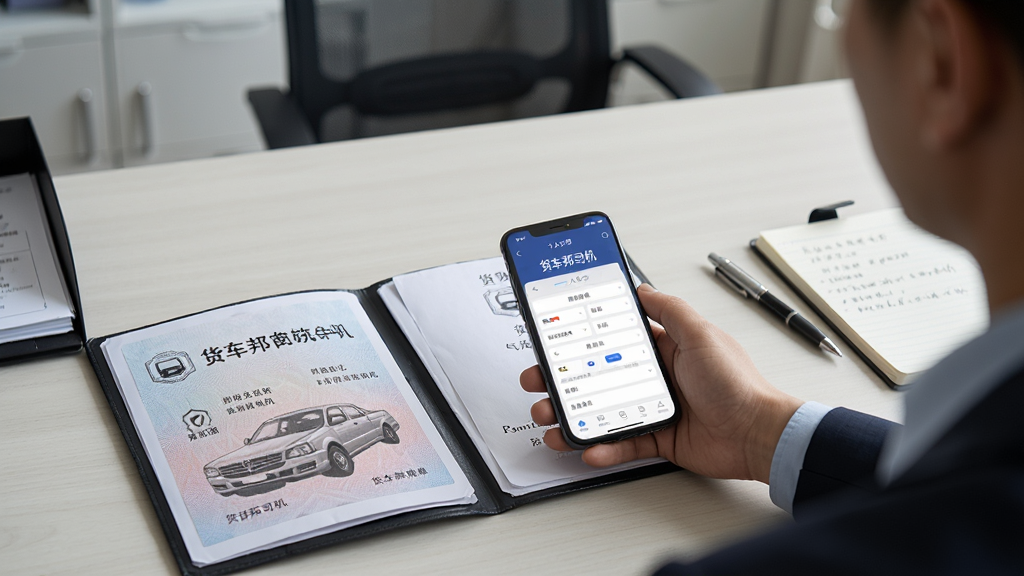 һλ˾�����ڰ칫��ǰ����ǰ̯���ų���֤�����ֻ����ֻ���Ļ��ʾ��������˾�����ĸ�������ҳ�棬�����Ǽ򵥵İ칫�һ�����������Ϊ����дʵ������Ϊ���温�ģ�ϸ�ڰ���֤���ϵ����֡��ֻ����桢�ʺͼ��±������ʸ��壬������ͣ��޶���Ԫ��