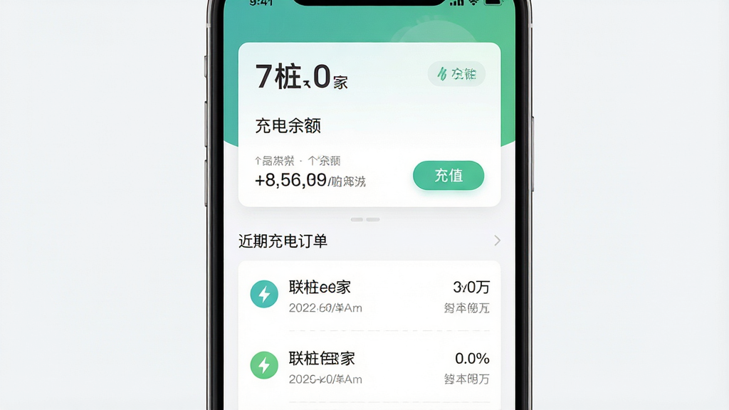 һ���ֻ�APP�˻���������¼ҳ���չʾͼ����������Ϊ�ֻ���Ļ��д����Ļ��չʾ��׮e�ҵ�Ǯ����Ƭ�ͽ��ڳ�綩���б������ֲ������������У�����Ϊ����������ֵ��ť���·�Ϊ������Ŀ�����Ϊ�ִ���ԼUI�磬ϸ�ڰ�������������ͼ�꾫�¡��б��ָ���ϸ�壬���ʸ��壬����Ϊ��ɫ�ɾ����޶���Ԫ�ء�