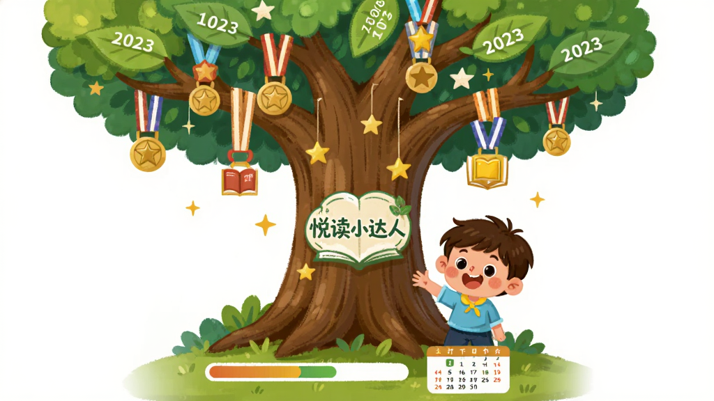 ����Ϊһ����ͨ��ͯվ��һ�þ޴�ĳɳ���ǰ�����Ϲ����Ķ�ѫ�º����ǣ���������ʾ���ö�С���ˡ���־������Ϊ����ͼ����ľռ�ݻ������塣�Ű��ϵײ��н������ʹ����������Ϊ���¿�ͨ�ֻ档ϸ�ڰ�����ͬ��ɫ��ѫ�¡���Ҷ�ϵ����ڡ���ͯ���ĵı��顣���ʸ��塢�ɾ����޶���Ԫ�أ����ݼ�����ɳ����⡣