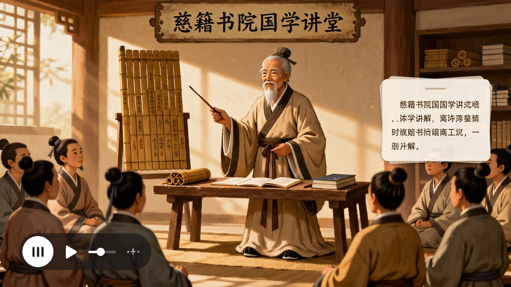 �ȼ���Ժ��ѧ����ҳ�棬��������Ϊһλ�Ŵ�ѧ������̳��ѧ�ĳ�������Χ���ڶ��������������Ϊ�������ܣ������������Ƶ���ſؼ������ֽ��⿨Ƭ�����Ϊ�廭���ɫ����ů���ɣ�ϸ�ڰ���������̬���������塢��Ӱ��Σ����ʸ��壬�ɾ����޶���Ԫ��