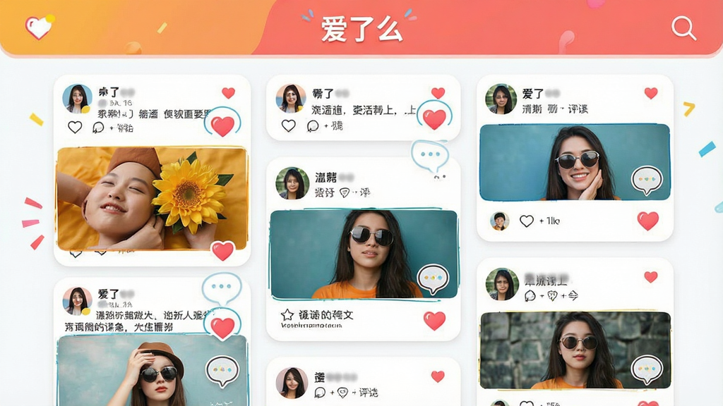 һ��չʾ�罻��̬���������ͼƬ���������ж���û�������ͼ�Ŀ�Ƭ��ÿ����Ƭ����ͷ�����ֺ͵��ް�ť�������С�����ô��������������Ϊ�ٲ������Ű�������£����������죬ϸ�ڰ������ε���ͼ����������ݣ����ʸ��壬�ɾ����޶���Ԫ��