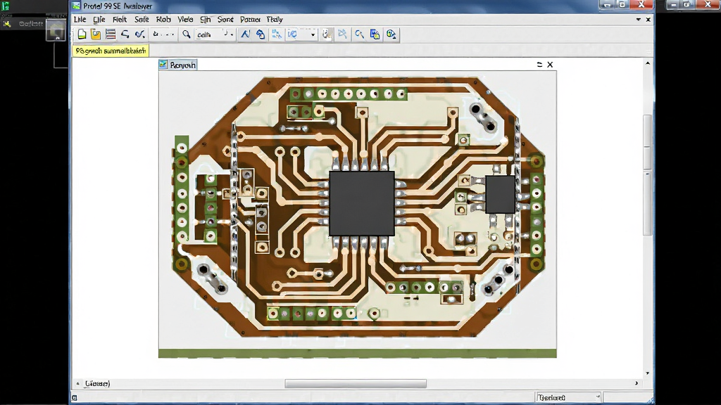 Protel 99 SE ���PCB�Զ����߹���չʾͼ������Ϊ�����ж���·��Ĳ��ֲ��߽��棬����Ϊ���ӽǶ�չʾPCB��������ߣ��Ű����룬���Ϊ�����������������ϸ�ڰ������ͭ�����ߡ����ס�˿ӡ�����֡����̵�Ԫ�أ����������ɾ����޶���Ԫ��