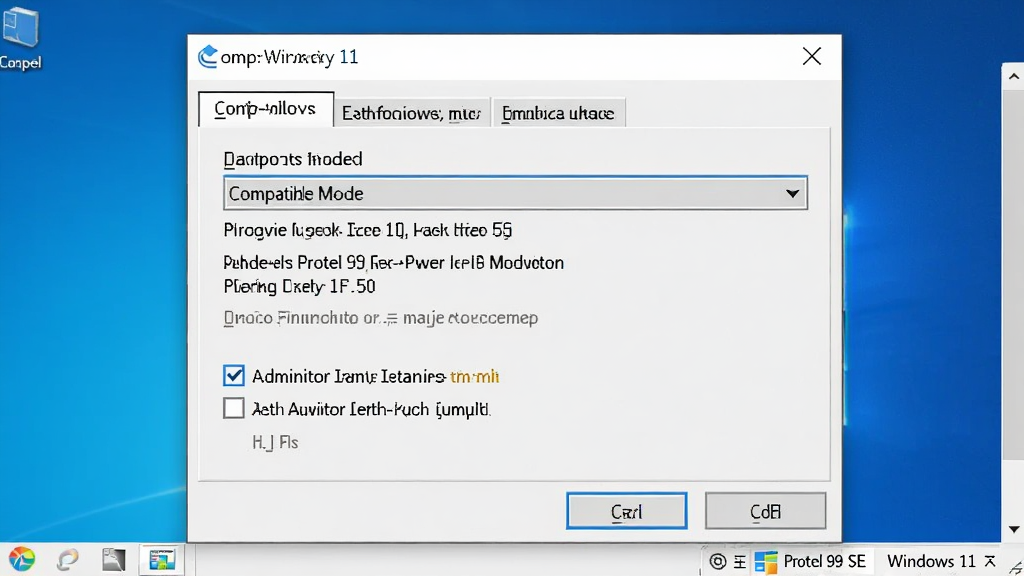 Protel 99 SE �� Windows 11 ϵͳ�����еļ��������ò�����ͼ������Ϊ������ݷ�ʽ���ԶԻ����еļ�����ѡ�������Ϊ������ʾ�Ի����Ű����������Ϊ Windows ϵͳ���ý�����ϸ�ڰ�������ģʽ�����˵����Թ���Ա�������и�ѡ���Ԫ�أ����ʸ���ɾ����޶���Ԫ��
