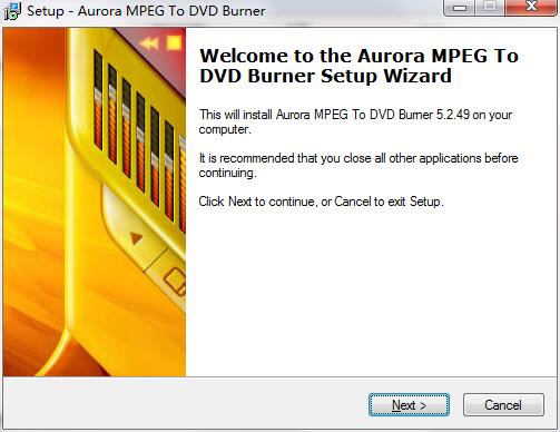 Aurora MPEG to DVD Burner ��¼���ý���