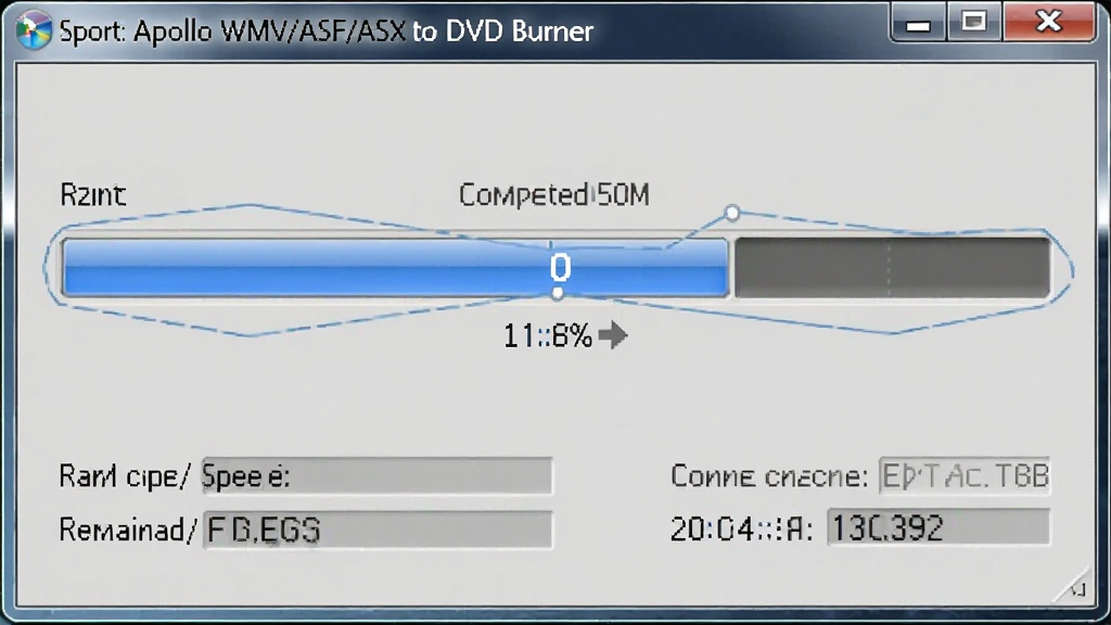 Apollo WMV/ASF/ASX to DVD Burner ��ת�����Ƚ��棬��������ʾ����ɴ󲿷֣��·���ʵʱת���ٶȺ�ʣ��ʱ����㣬�����࣬���дʵ�������������ɾ����޶���Ԫ��