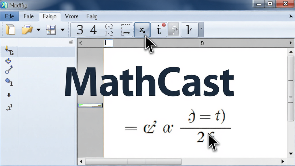 MathCast�����༭������д�����������ǡ�MathCast����ʶ��չʾ�û�����ͨ�����������������κ�����ʽ����ʽʵʱ��Ⱦ�ڱ༭��������Ϊ���ҷ��������Ϊ��ˬ�İ칫�������棬ϸ�ڰ������ָ��������ķ��Ű�ť�������������ɾ����޶���Ԫ��