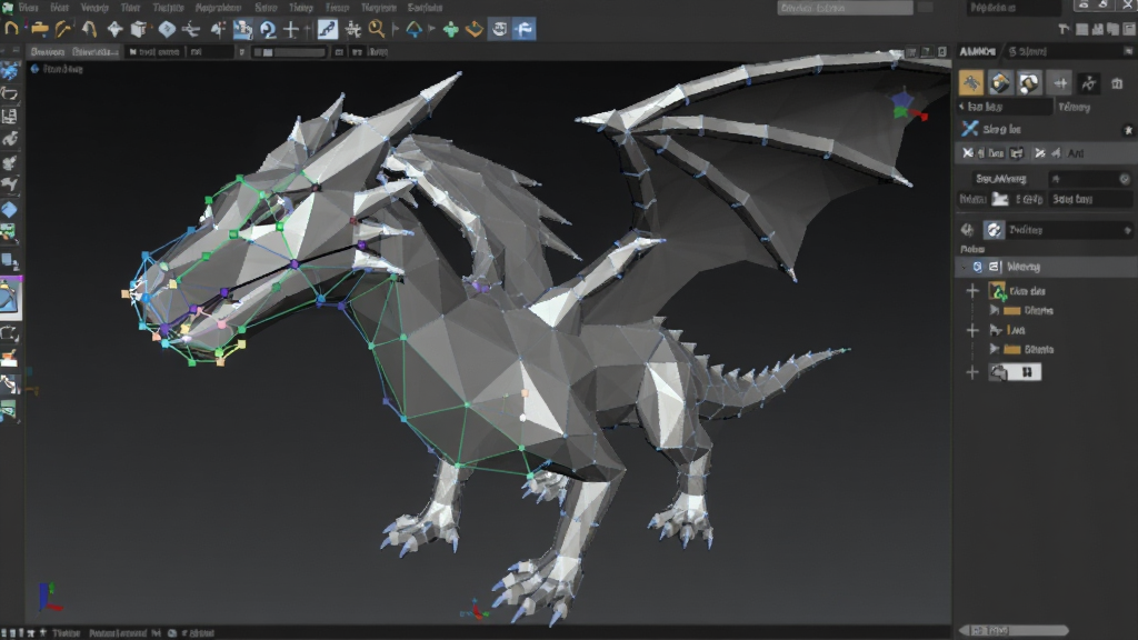 һ����3D MAX����ν�ģΪ�����ͼƬ������������һ�����ڱ��༭�ĵͶ������ģ�ͣ�ģ������ʾ�Ŷ��㡢�ߺ����ѡ��״̬����������ɫ�������ӿڣ��Ҳ����޸�����壬���Ϊ����չʾ���ϸ�����������ʸɾ����޶���Ԫ��