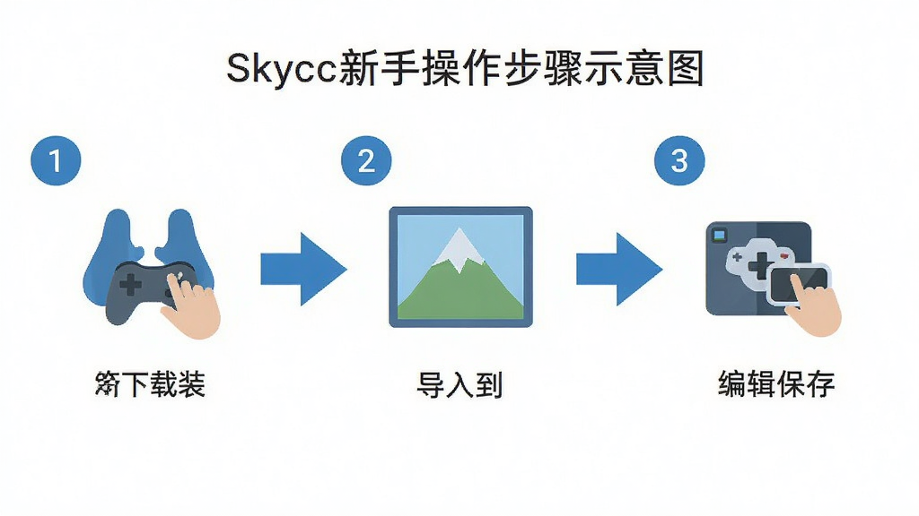 Skycc���ֲ�������ʾ��ͼ������������ͼ��ʽչʾ�����ذ�װ������ͼƬ�ٵ��༭������������̣�����ƽ����ƣ��Ű�������̲��֣�ϸ�ڰ��������š�����ͼ�ꡢ��ͷָ�������ʸ��壬����ɾ����޶���Ԫ��