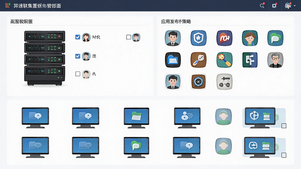 ���������в�����ͳһ�������棬����Ϊ����Ա�ں�̨�����û�Ȩ�޺�Ӧ�÷������ԣ����ֲ������½ṹ�Ϸ�Ϊ�������·�Ϊ����ͻ���ͼ�꣬�Ű湤�������Ϊ��Լ����磬ϸ�ڰ���Ȩ�޹�ѡ���û�ͷ��Ӧ��ͼ����󣬻��ʸ��壬�ɾ����޶���Ԫ��