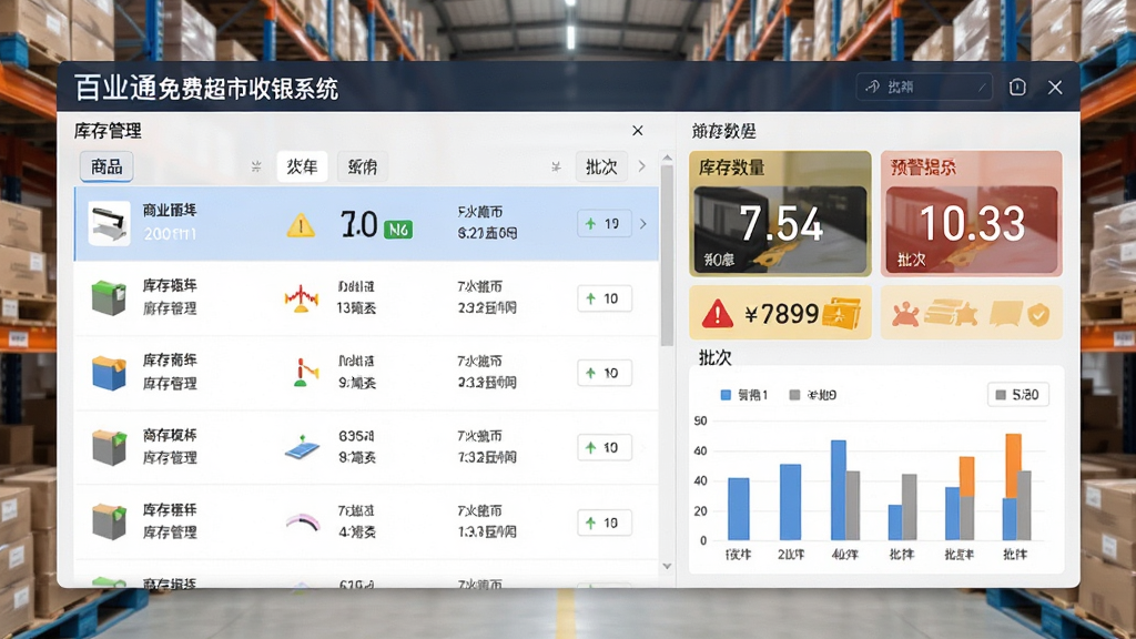 ��ҵͨ��ѳ�������ϵͳ���������棬����չʾ����������ģ�飬���Ϊ��Ʒ�б����Ҳ�Ϊ���������Ԥ����ʾ������Ϊ�ֿ���ܻ���������Ϊ����չʾ���Ű�ͻ�����ݿ��ӻ�ͼ�������Ϊ�Ƽ�����磬ϸ�ڰ���������֡�Ԥ��ͼ�ꡢ������Ϣ�����ʸ��壬����ɾ����޶���Ԫ��