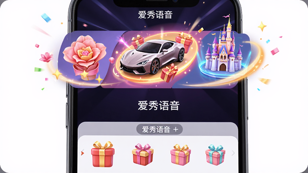 ��������������ͻ�����Чͼ������Ϊ�ֻ���Ļ������������棬�����·�Ϊ������壬�Ϸ�Ϊ���ﶯ����Чչʾ�����Ű��η��������Ϊ�Ųʻ����磬ϸ�ڰ����ʻ����ܳ����Ǳ�������ͼ���붯̬��Ч�����ʸ���ɾ��޶���Ԫ�أ���������ʾ���֡�����������
