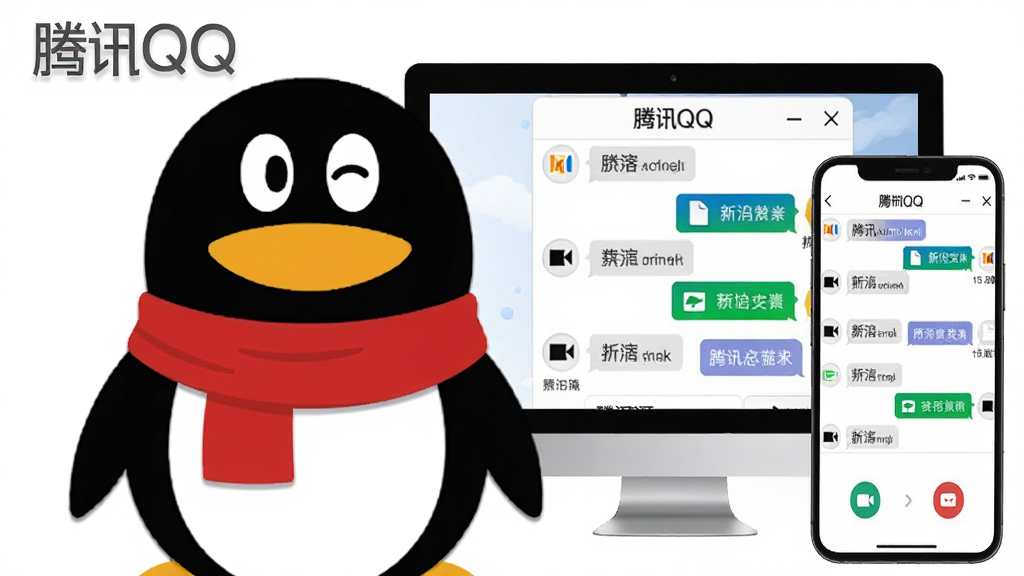 һ��չʾ��ѶQQ��������ȫò������ͼ����������Ϊ��ѶQQ��־�Ե�������������촰�ڽ��棬���ֲ��þ��й�ͼ��������QQ��켪����Ҳ�չʾPC������Ի������ֻ��˽����ص�Ч�����Ű�������������ñ�ƽ���Ƽ�����ƣ�ϸ�ڰ�����Ϣ���ݡ��ļ�����ͼ�ꡢ��Ƶͨ����ť��Ԫ�أ����ʸ��塢����ɾ����޶���Ԫ�أ�ͼƬ�б�ע���֡���ѶQQ��