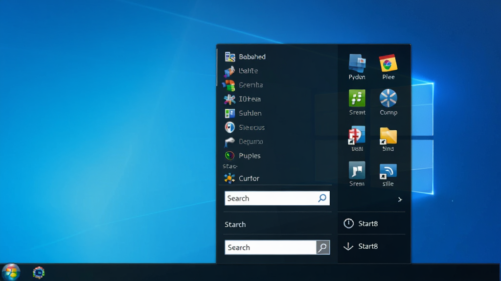Start8 �����������ͼ����������չʾ Windows ���������������־���Բ�ο�ʼ��ť������󵯳����������б���������͹ػ�ѡ�����ɫ��͸����ʼ�˵����˵��Ҳ����г�������ͼ�꣬����Ϊ������ɫ�����ֽ������������Ƽ��У������������ɾ����޶���Ԫ��