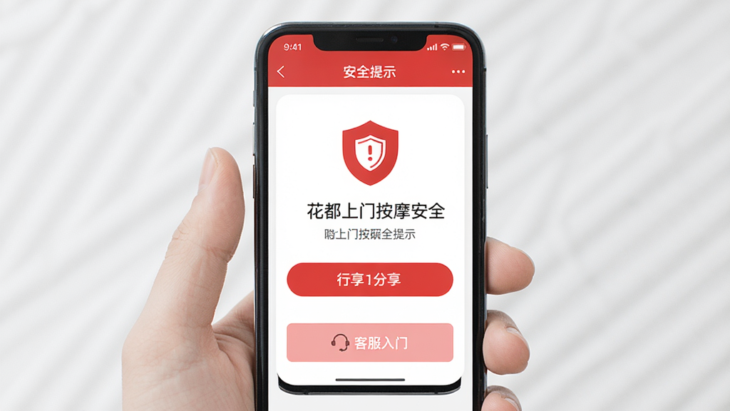 ����Ϊ�ֻ���Ļչʾ�������Ű�Ħ��ȫ��ʾҳ�棬����Ϊ���½ṹ�����Ϊ��ʾ���APP���棬ϸ�ڰ�����ɫ��ȫͼ�ꡢ�г̷�����ť�Ϳͷ���ڣ����ʸ��壬�ɾ����޶���Ԫ��