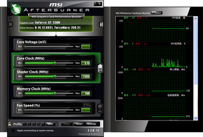 ΢���Կ���Ƶ����MSI Afterburner��ͼ4