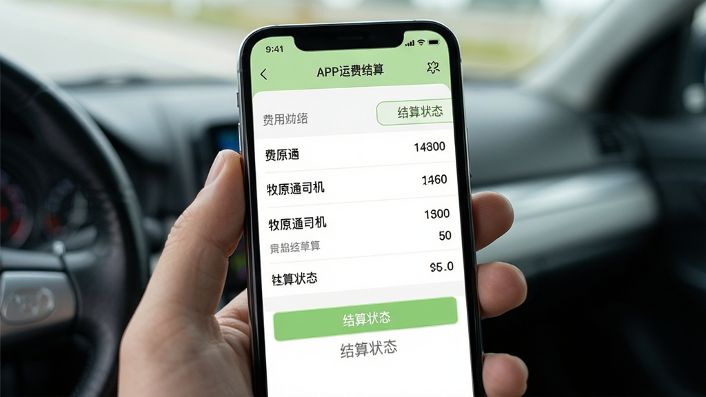 ��ԭͨ˾��APP�˷ѽ���ҳ�棬�ֻ���Ļ��ʾ������ϸ�б������״̬��ǩ��������ɫ�԰�ɫ��ǳ��ɫΪ�������ɾ�רҵ�������������޶���Ԫ��