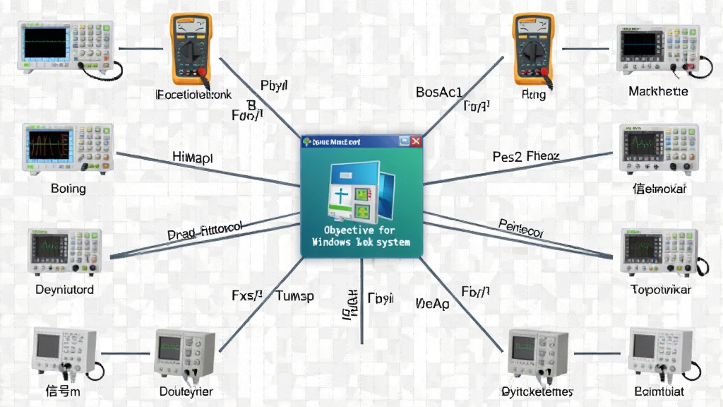 һ��չʾObjective for Windows����ʵ��ϵͳ���豸��������ͼ�Ľ����ͼ����������������ͼ��Ϊ���ģ�����������Ӷ���ʵ������ͼ�꣬��ʾ���������ñ����ź�Դ�ȣ����߱�ע��ͬЭ�����ƣ�����Ϊǳ��ɫ���񣬷���ƽ���Ƽ��У������������ɾ��޶���Ԫ��