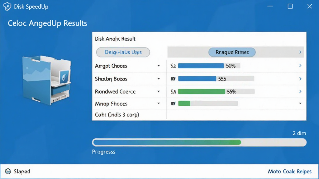 Disk SpeedUp �����������ͼ��չʾ������Ƭ�����������������������������רҵ����ɫ���ɫΪ��ɫ���������ɾ��޶���Ԫ�أ����廭��