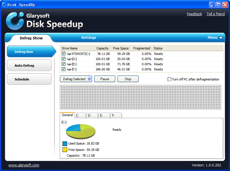 ������Ƭ����Disk SpeedUp��ͼ