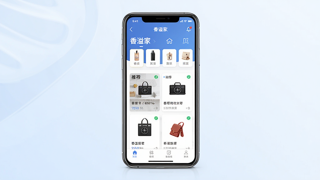 �����APP������չʾ������������һ�������ֻ�����Ļ����ʾ�����Ӧ����ҳ��������Ʒ���ർ�������Ƽ���Ʒ��Ƭ������Ϊǳɫ���䣬���������ϸ�����������ʸɾ����޶���Ԫ��