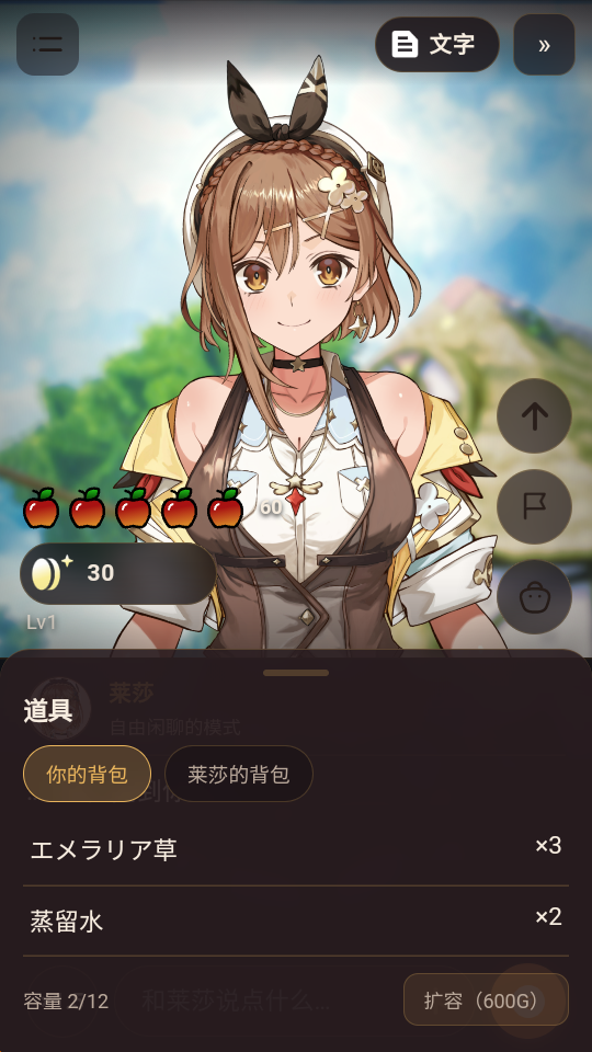 莱莎AI聊天截图