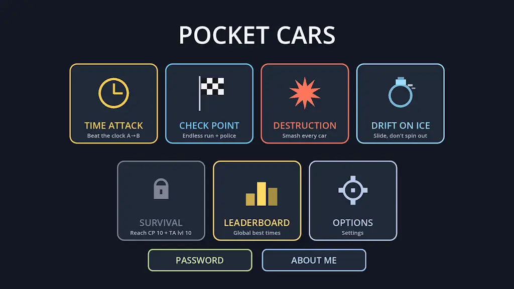 Pocket Cars复古口袋车游戏最新版截图