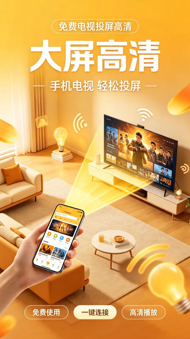 免费电视投屏高清截图