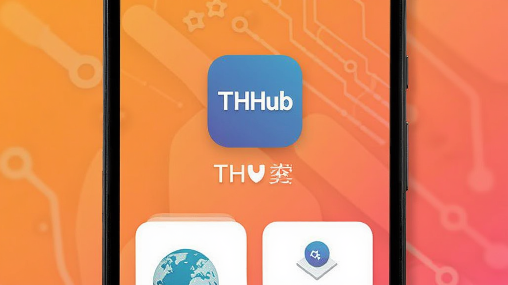 ����Ϊһ����׿�ֻ���Ļ����Ļ������ʾ��THub��Ӧ��ͼ���������Դ������棬���ֲ��þ��й�ͼ���Ű���ͼ�����ϡ��������£����Ϊ�ִ���ƽ���Ƽ��磬ϸ�ڰ���΢���䱳����Բ�ǿ�Ƭ�������Ӱ�����������ɾ����޶���Ԫ�أ��ʺ���������վ��ͼ��
