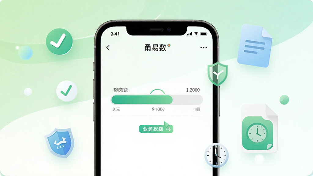 ����չʾ���������Ӧ���е�ҵ���������ҳ�棬�ֻ���Ļ������ʾ��������״̬��ǩ����Χ���ƹ�ѡͼ����ļ�ͼ�꣬����Ϊǳ��ɫ���ɫ���䣬���Ϊ���±�ƽ����ƣ�ϸ�ڴ��ж��ư�ȫͼ���ʱ��Ԫ�أ������������ɾ����޶���Ԫ��